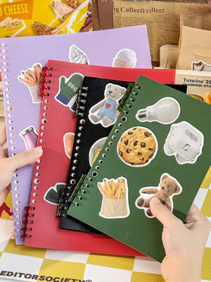 Winzige Notebook Aesthetic B5 A5 - Buku Tulis Lucu dan Binder Lose Leaf