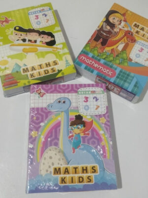 Buku Kotak Kecil Matematika 38 Lembar / Buku Setrimin - 1 Pack (10 Buku)