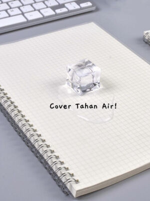 Notebook Spiral Transparan 80 Lembar - Jurnal & Buku Tulis