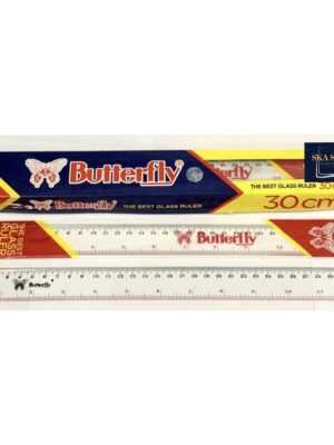Penggaris Butterfly 30 cm Ori
